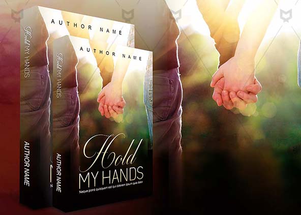 Romance-book-cover-design-Hold My Hands-back