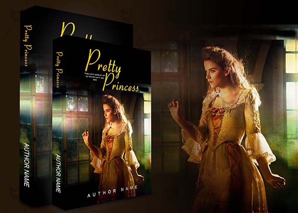 Romance-book-cover-design-Pretty Princess-back