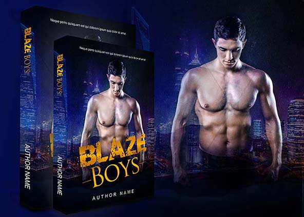 Romance-book-cover-design-Blaze Boys-back