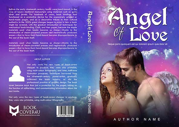 Romance-book-cover-design-Angel Of Love-front