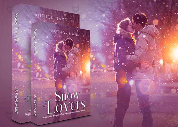 Romance-book-cover-design-Snow Lovers-back