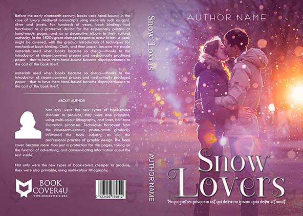 Romance-book-cover-design-Snow Lovers-front