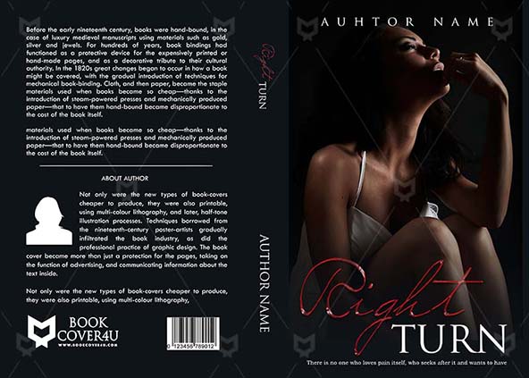 Romance-book-cover-design-Right Turn-front