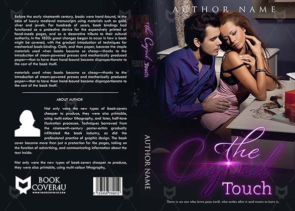 Romance-book-cover-design-The Cupid Touch-front