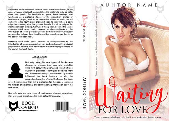 Romance-book-cover-design-Waiting For Love-front