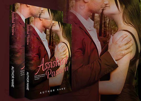Romance-book-cover-design-Assistant Passion-back