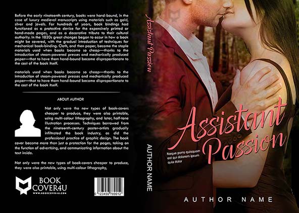 Romance-book-cover-design-Assistant Passion-front