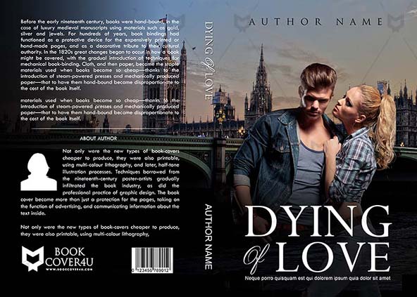 Romance-book-cover-design-Dying Of Love-front