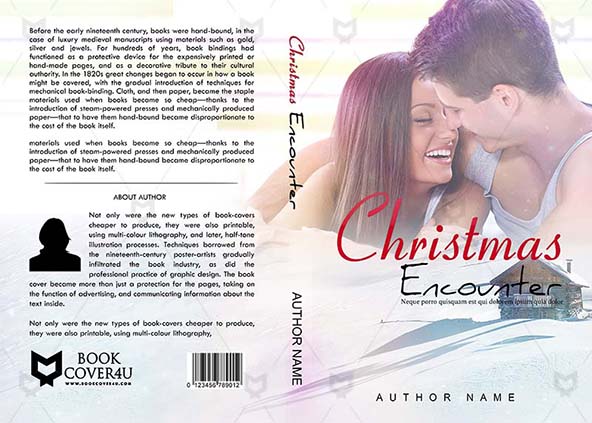Romance-book-cover-design-Christmas Encounter-front