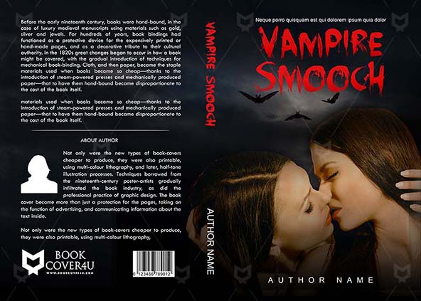 Romance-book-cover-design-Vampire Smooch-front