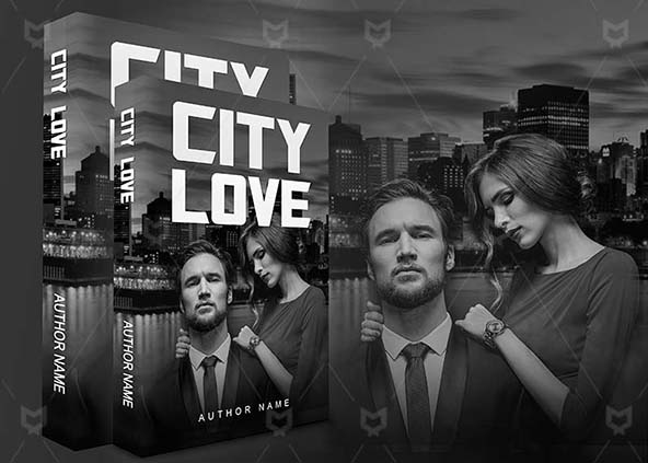 Romance-book-cover-design-City Love-back