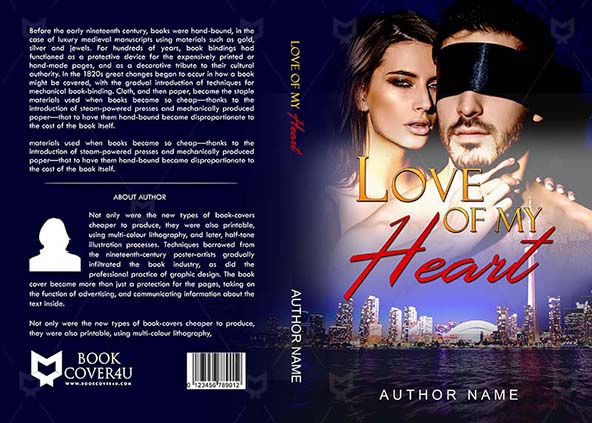 Romance-book-cover-design-Love Of My Heart-front