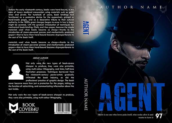 Thrillers-book-cover-design-Agent 97-front