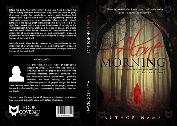 Fantasy-book-cover-design-Alone Morning-front