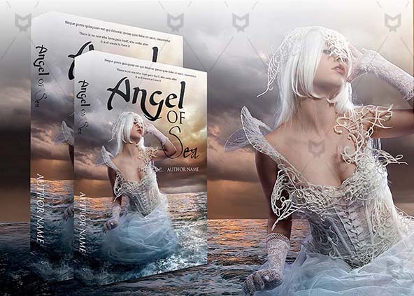 Fantasy-book-cover-design-Angel Of Sea-back