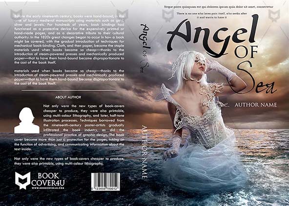 Fantasy-book-cover-design-Angel Of Sea-front