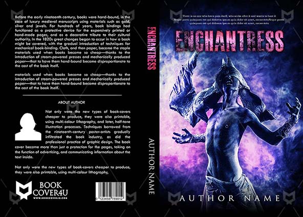 Fantasy-book-cover-design-Enchantress-front