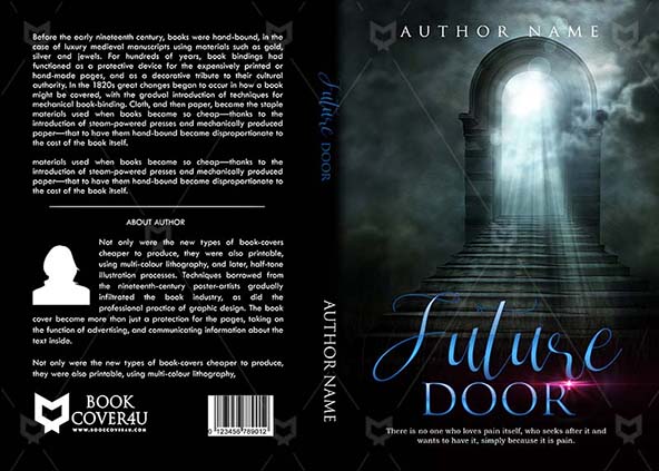 Fantasy-book-cover-design-Future Door-front