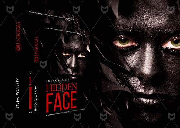 Fantasy-book-cover-design-Hidden Face-back