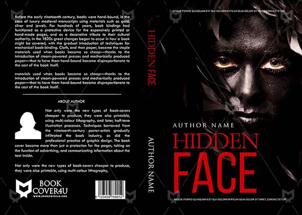 Fantasy-book-cover-design-Hidden Face-front