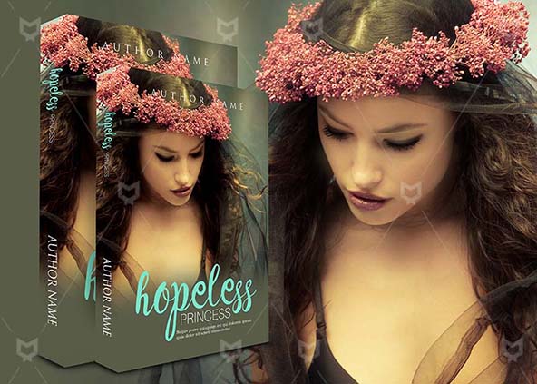 Fantasy-book-cover-design-Hopeless Princess-back