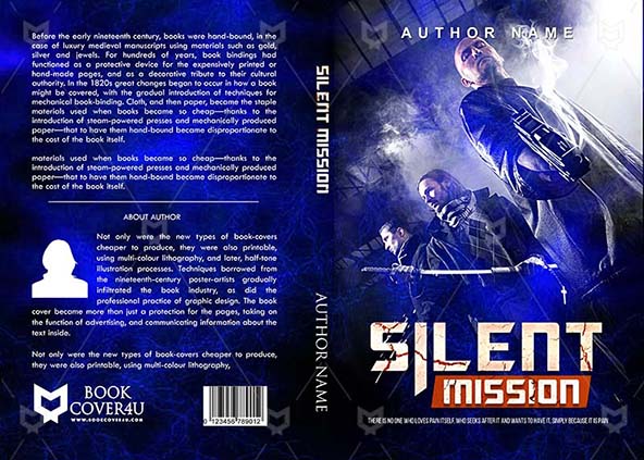 Thrillers-book-cover-design-Silent Mission-front