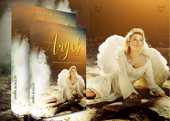 Fantasy-book-cover-design-Angel-back