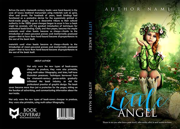 Fantasy-book-cover-design-Little Angel-front