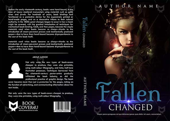 Fantasy-book-cover-design-Fallen Changed-front