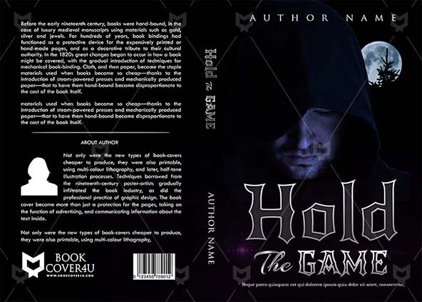 Thrillers-book-cover-design-Hold The Game-front