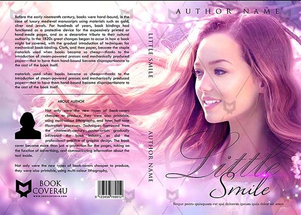 Fantasy-book-cover-design-Little Smile-front