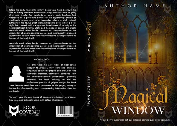 Fantasy-book-cover-design-Magical Window-front