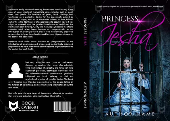 Fantasy-book-cover-design-Princess Iesha-front