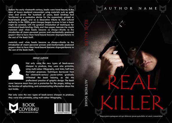 Thrillers-book-cover-design-Real Killer-front