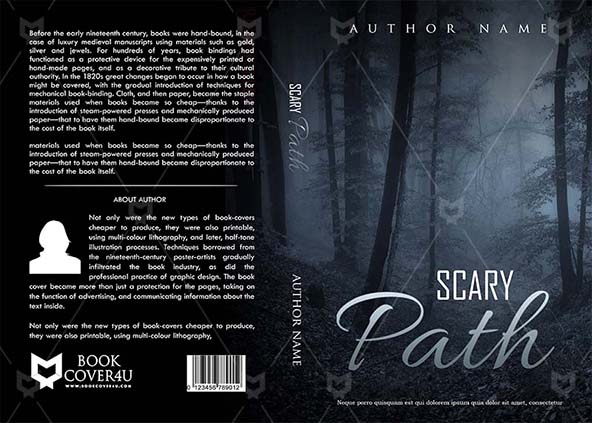 Fantasy-book-cover-design-Scary Path-front