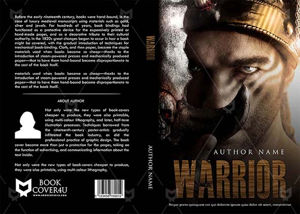 Fantasy-book-cover-design-Warrior-front
