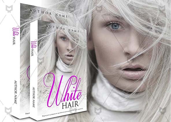 Fantasy-book-cover-design-White Hair-back