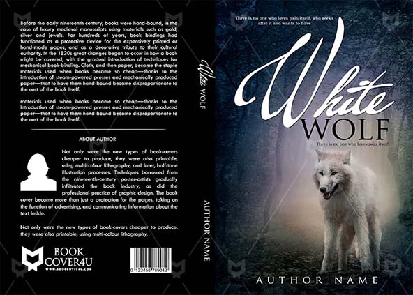 Fantasy-book-cover-design-White Wolf-front