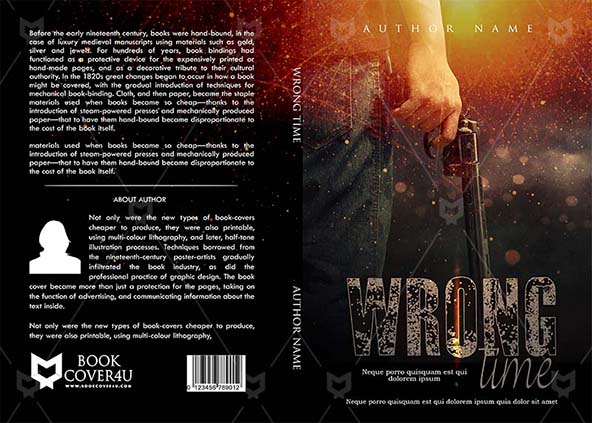 Thrillers-book-cover-design-Wrong Time-front