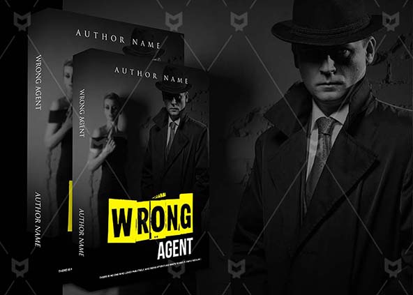 Thrillers-book-cover-design-Wrong Agent-back