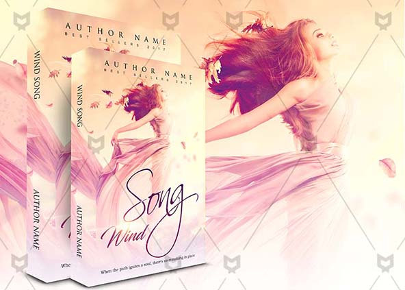 Fantasy-book-cover-design-Wind Song-back