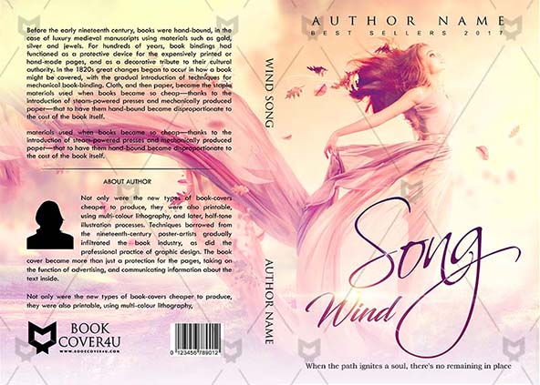 Fantasy-book-cover-design-Wind Song-front