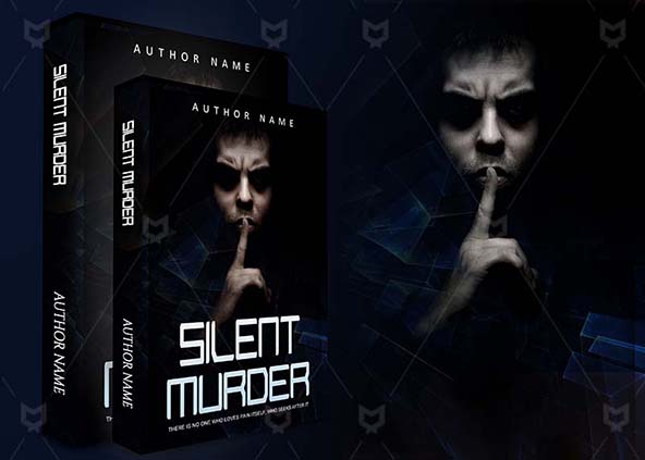 Thrillers-book-cover-design-Silent Murder-back