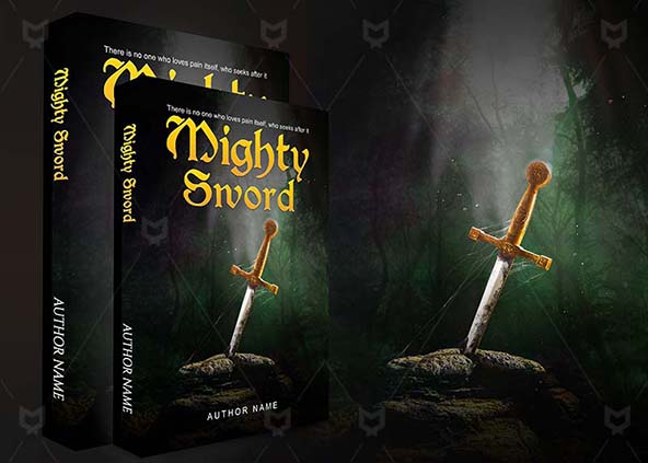 Thrillers-book-cover-design-Mighty Sword-back
