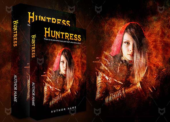 Thrillers-book-cover-design-Huntress-back