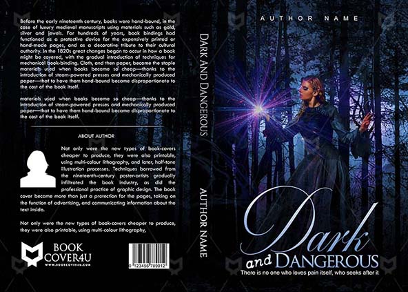 Horror-book-cover-design-Dark And Dangerous-front