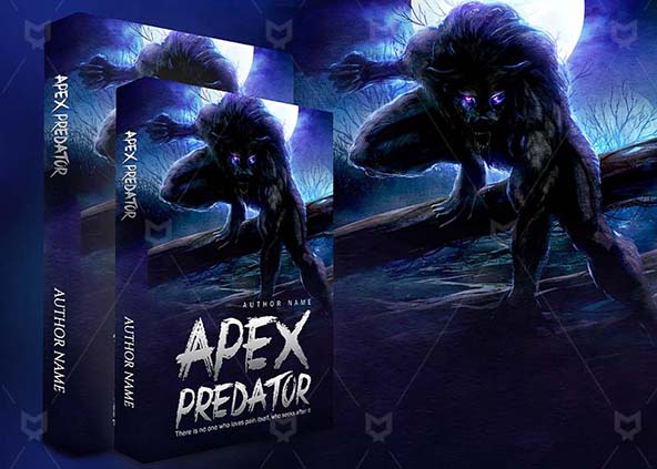 Horror-book-cover-design-Apex Predator-back