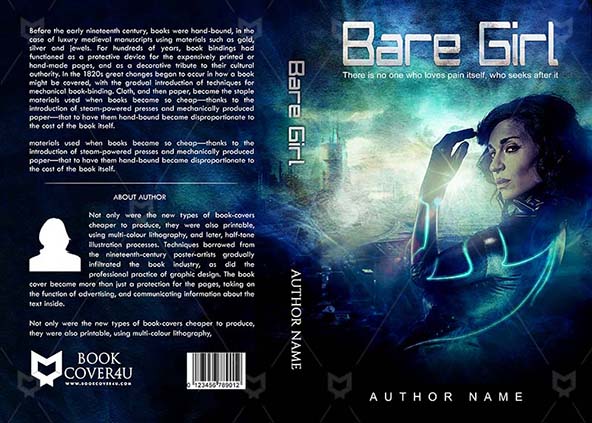 SCI-FI-book-cover-design-Bare Girl-front