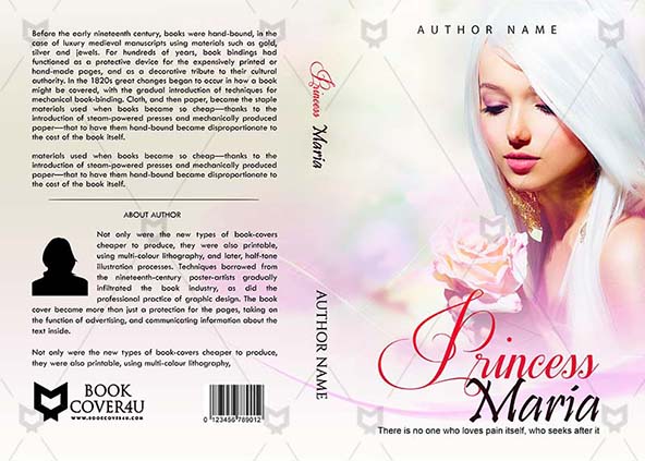 Romance-book-cover-design-Princess Maria-front
