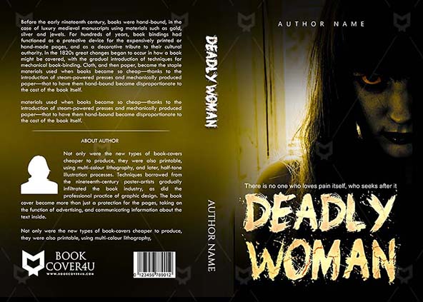Horror-book-cover-design-Deadly Woman-front
